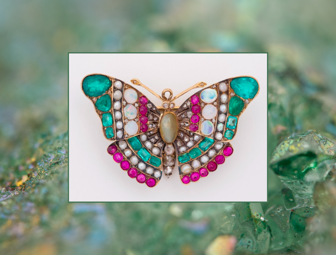 The Exquisite Fabergé Butterfly Brooch