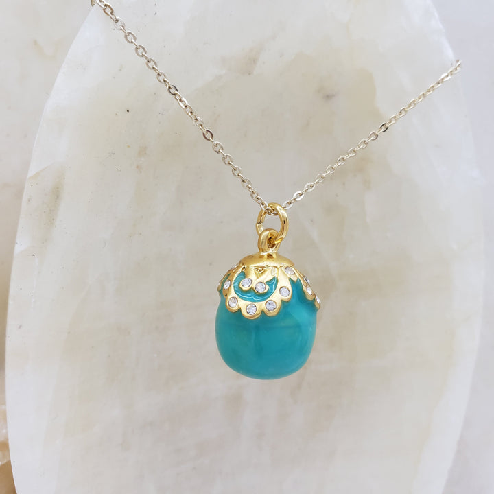 Faberge Egg Pendant