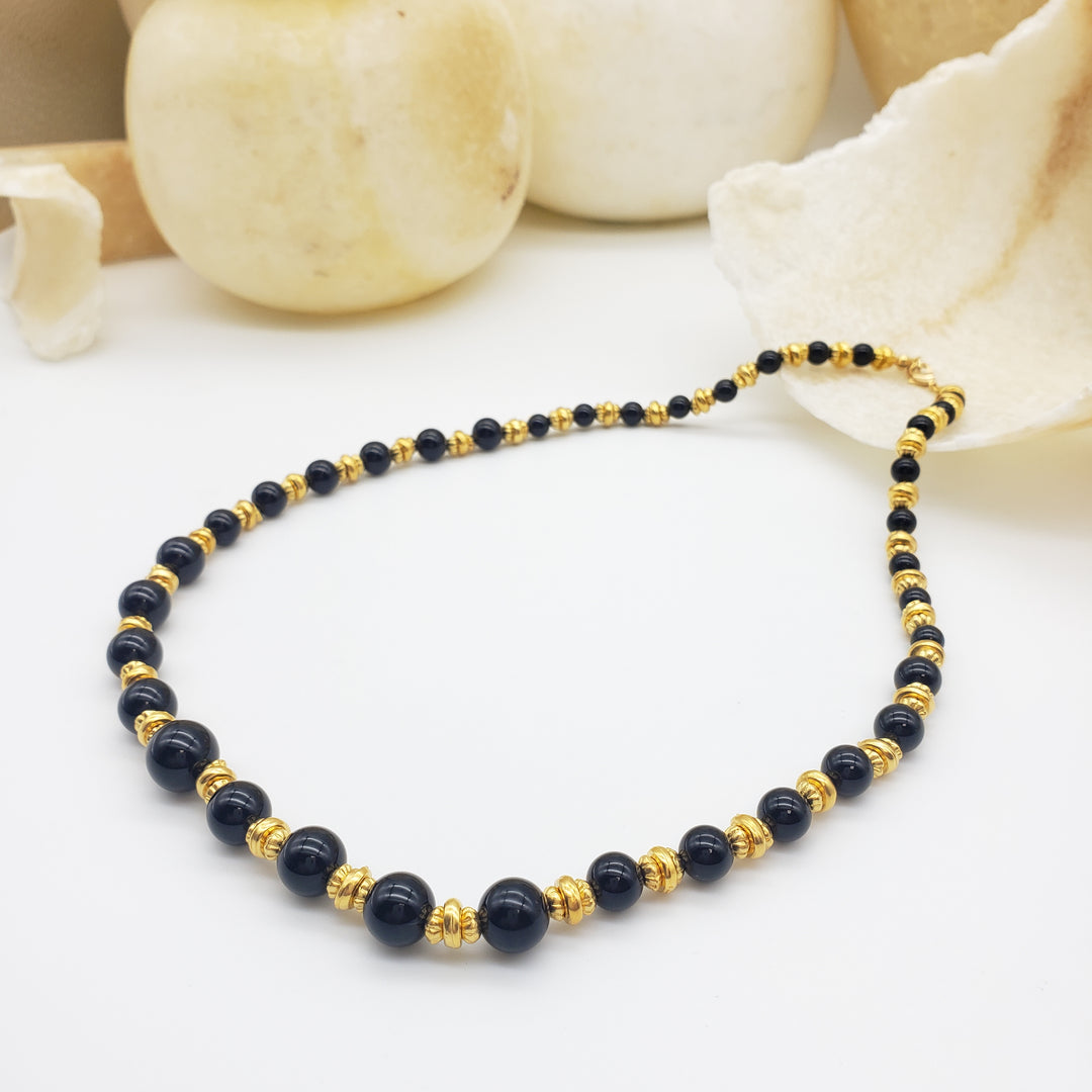 Greco-Roman Black Onyx Necklace