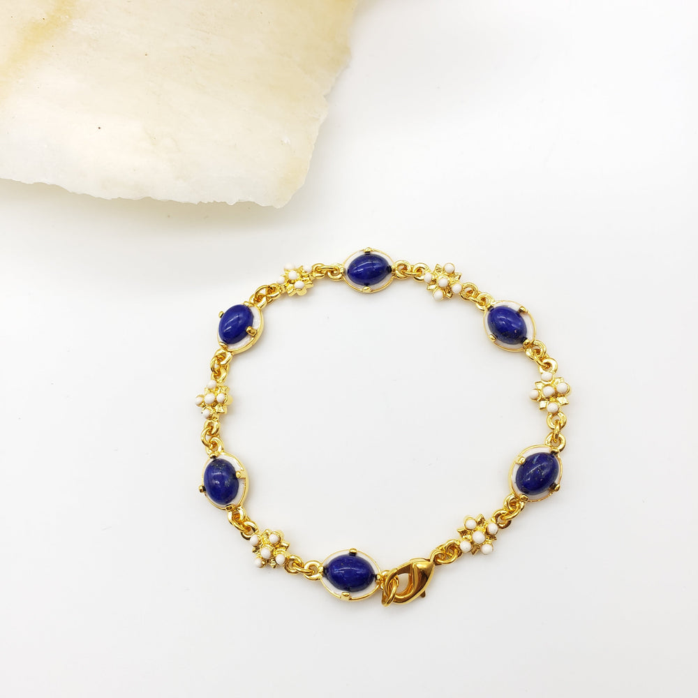 Lapis Elizabethan Bracelet