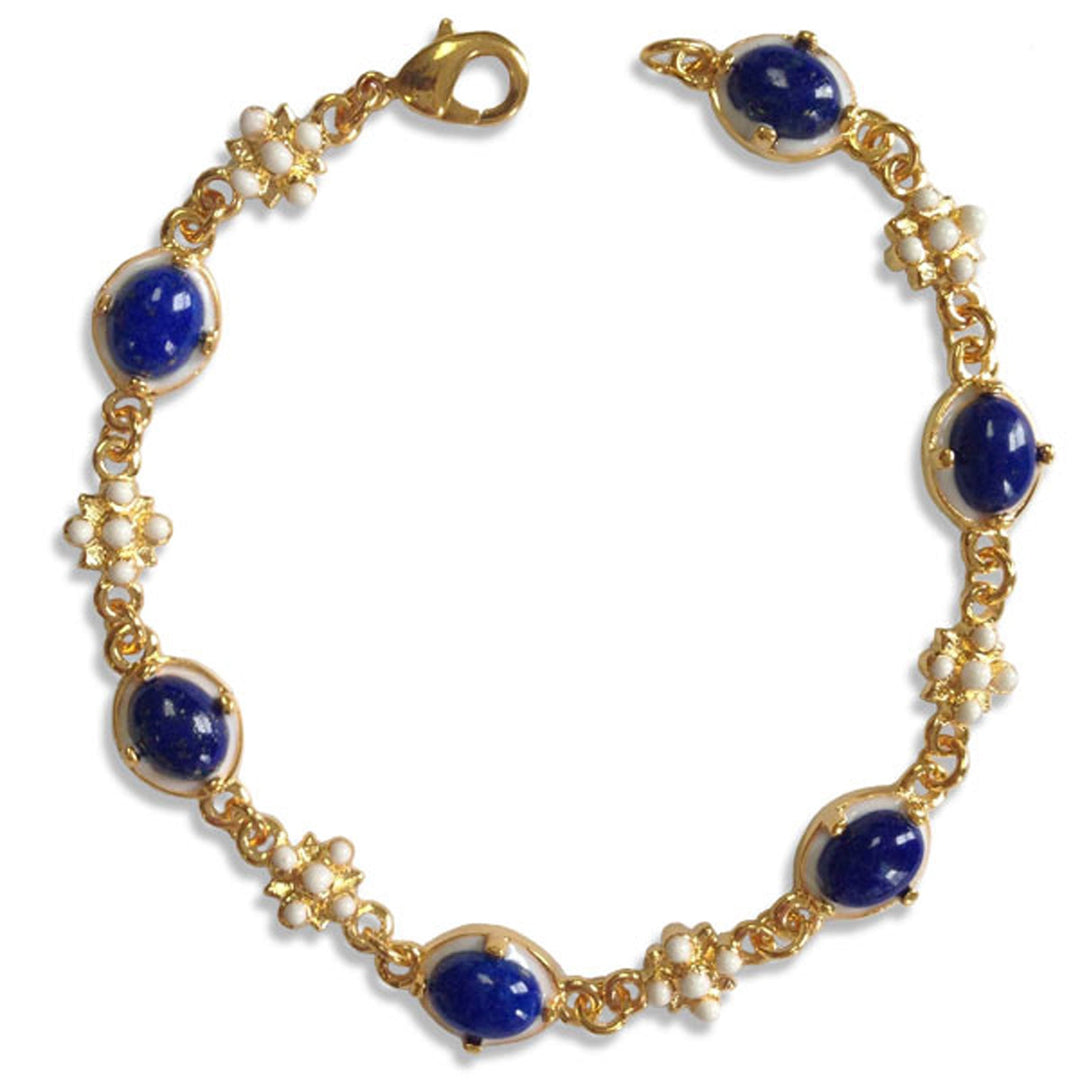 Lapis Elizabethan Bracelet