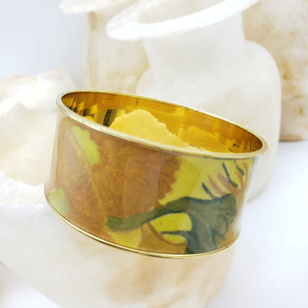 Van Gogh Sunflowers Bangle