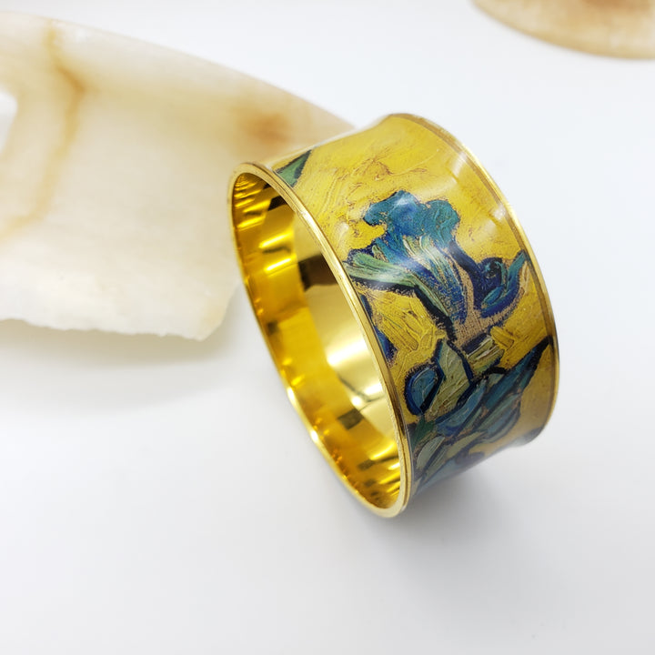 Van Gogh Irises Bangle