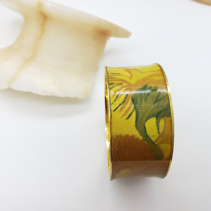 Van Gogh Sunflowers Bangle