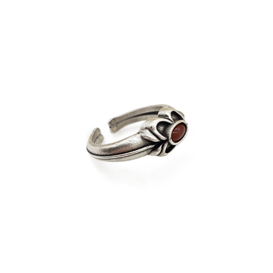Tudor Eworth Carnelian Ring - Adjustable
