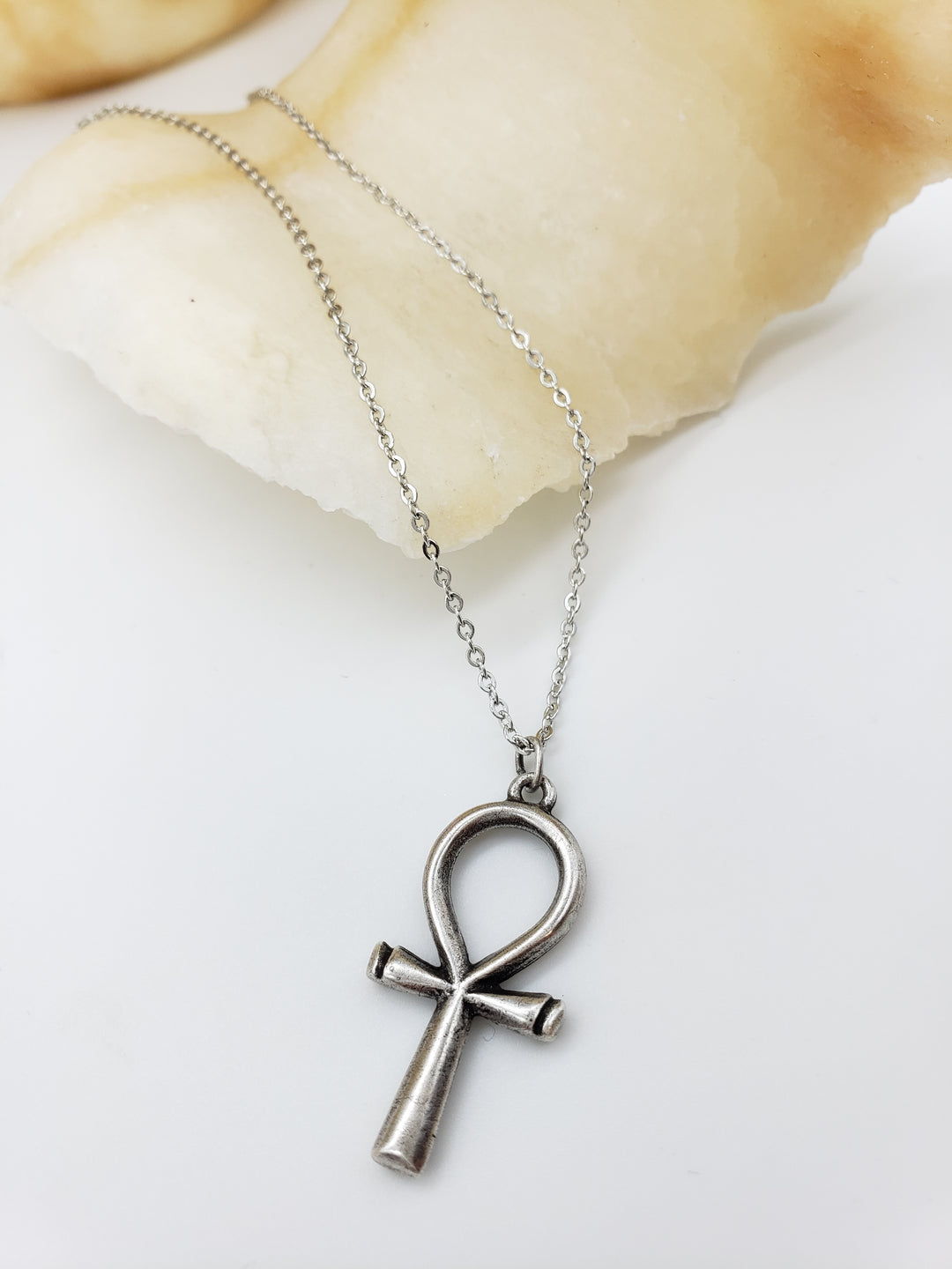 Ankh Pendant - Large, Antique Silver Finish