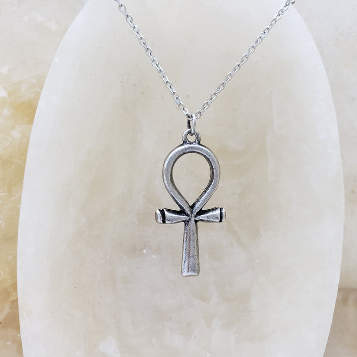 Ankh Pendant - Large, Antique Silver Finish