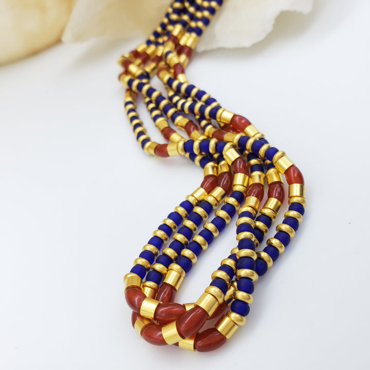 Thebes Triple Strand Necklace