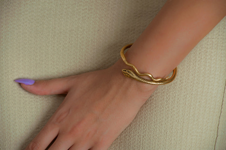 Egyptian Snake Bracelet