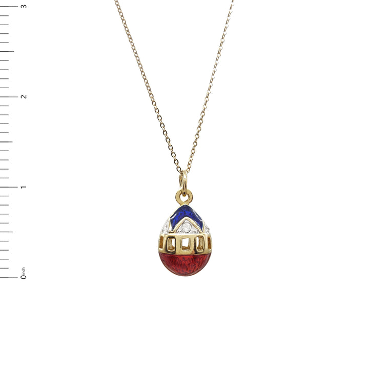 Imperial Egg Pendant with Cutout