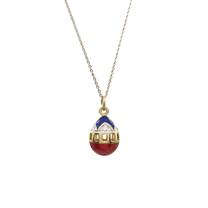 Imperial Egg Pendant with Cutout