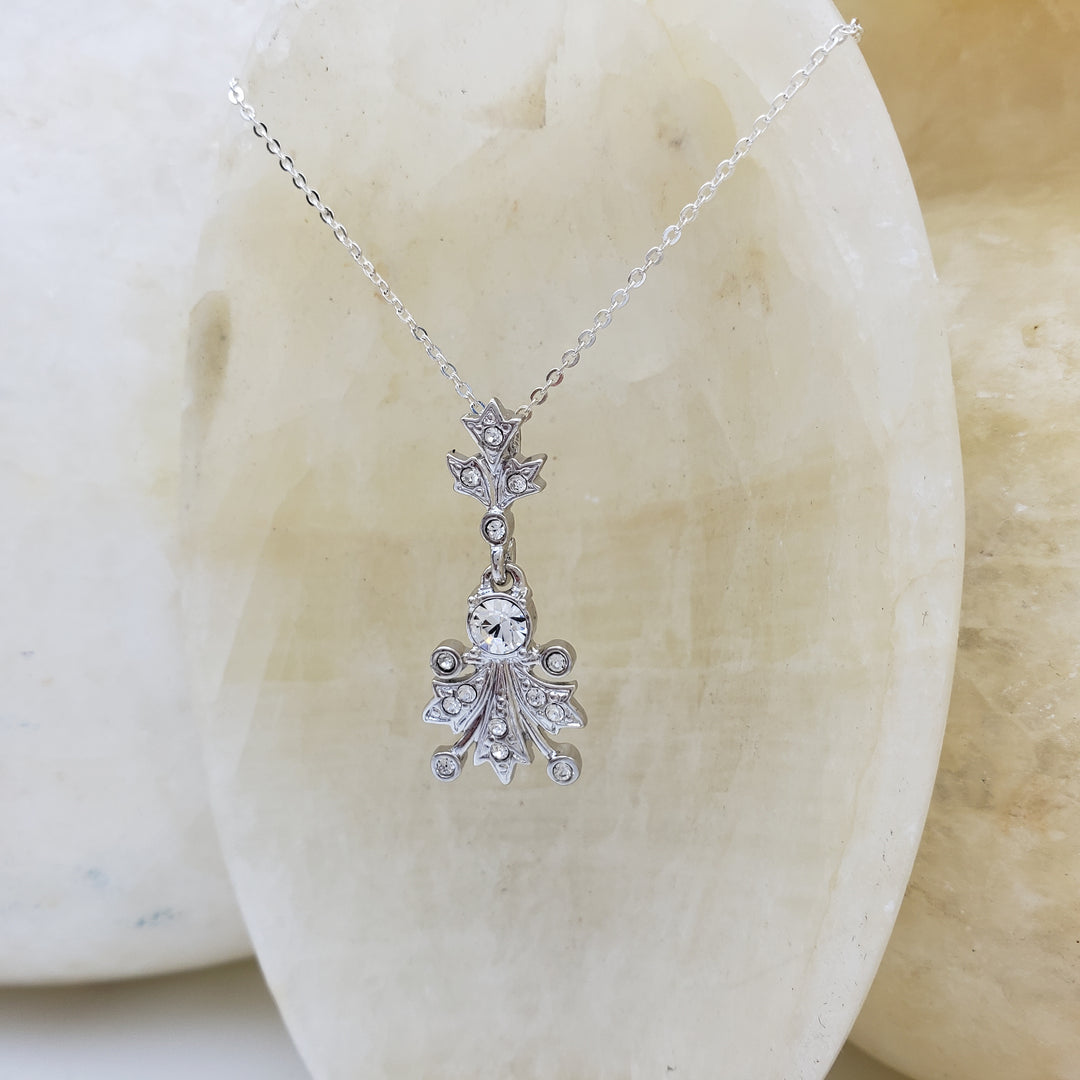 Faux Diamond Pendant