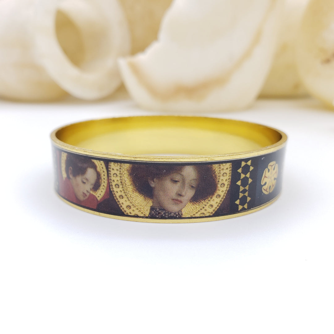 Klimt Circle Bangle