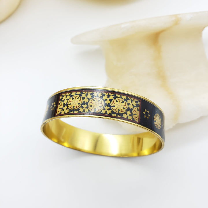 Klimt Circle Bangle