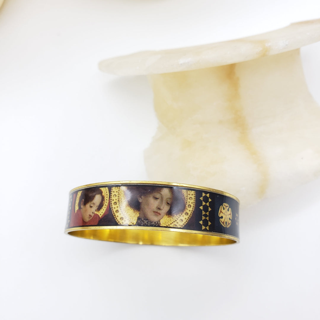 Klimt Circle Bangle