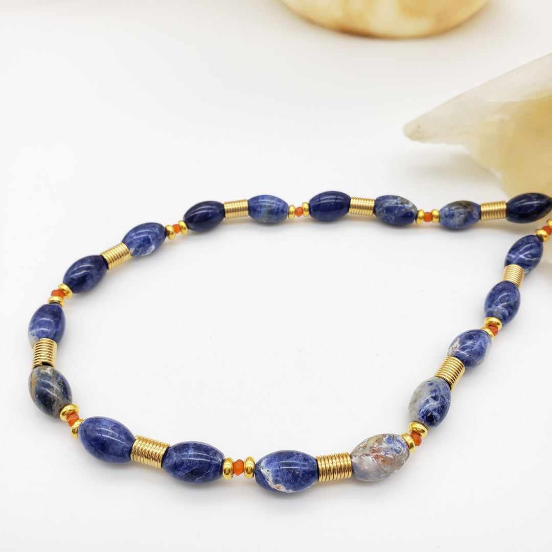 Mesopotamian Sodalite Necklace