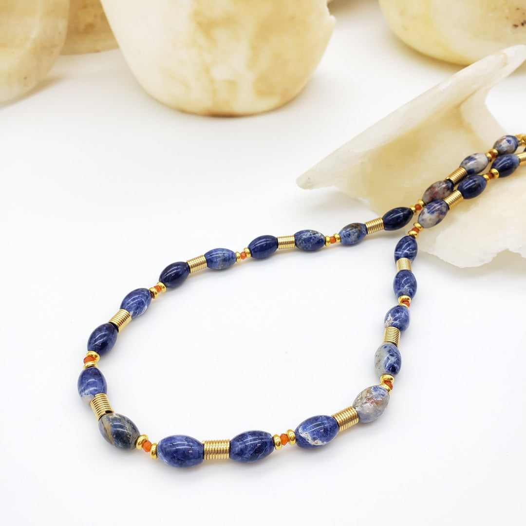 Mesopotamian Sodalite Necklace