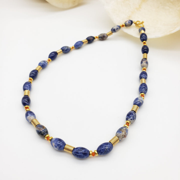 Mesopotamian Sodalite Necklace