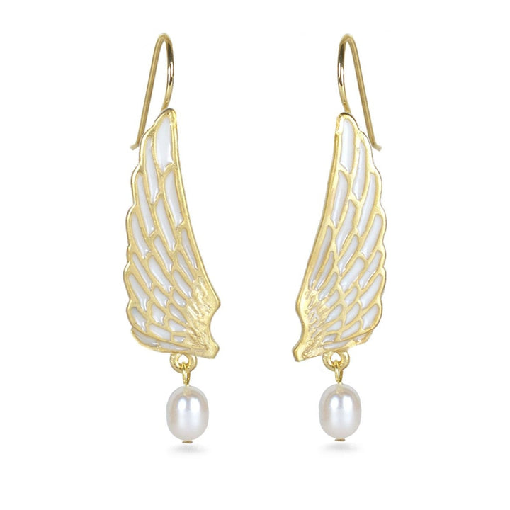 Swan Wing Earrings