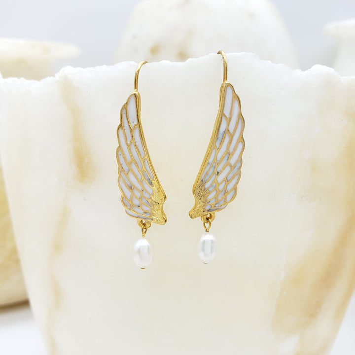 Swan Wing Earrings