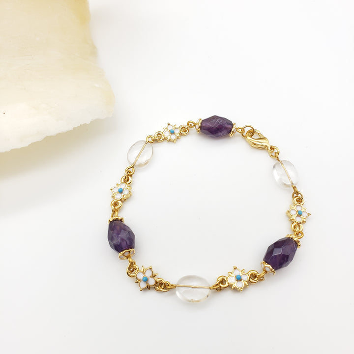 Amethyst Elizabethan Bracelet