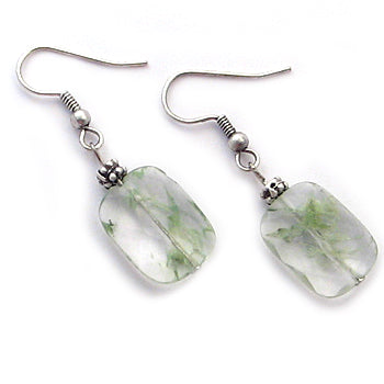 Moss Agate Earrings