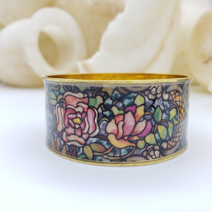 Tiffany Rose Window Bangle