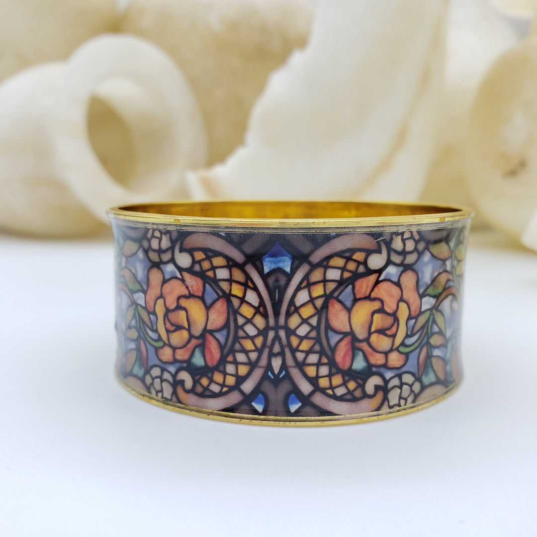 Tiffany Rose Window Bangle