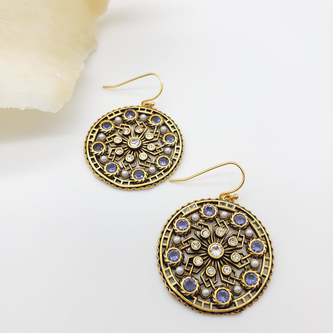 Rosette Earrings