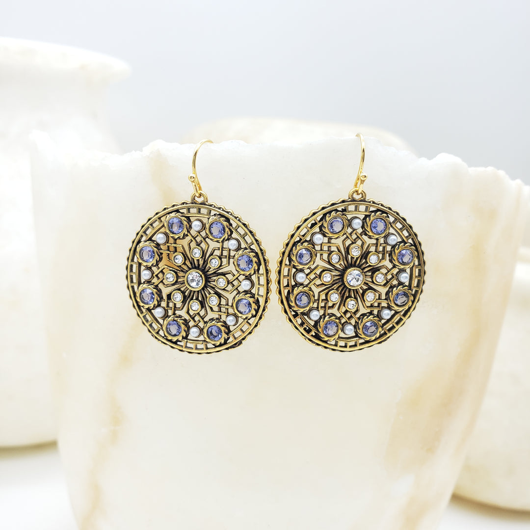 Rosette Earrings