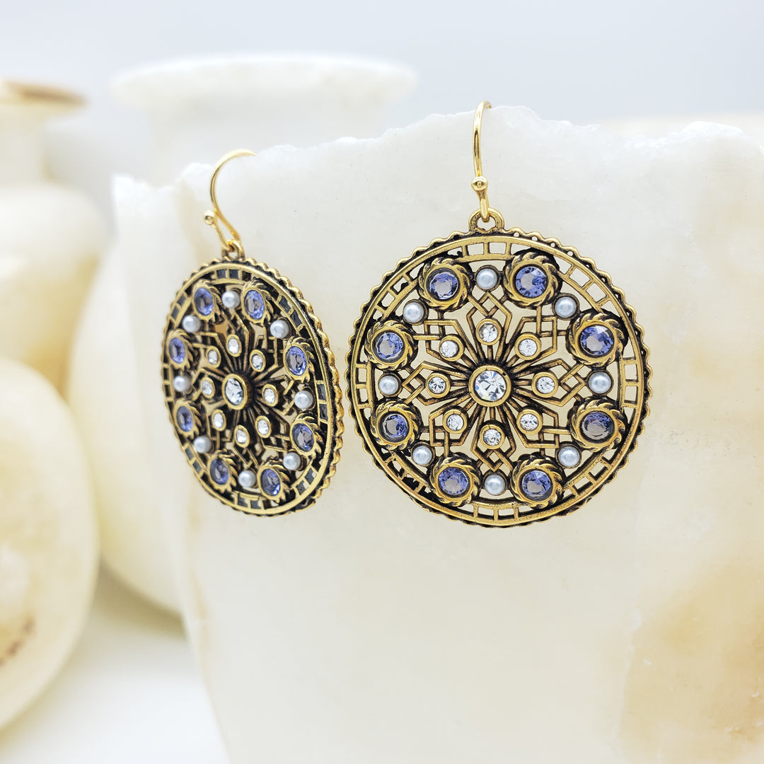 Rosette Earrings