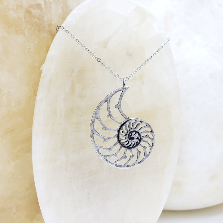 Nautilus Shell Pendant