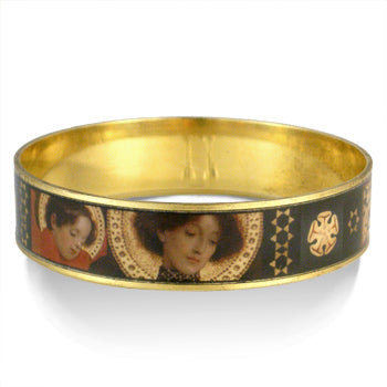 Klimt Circle Pattern bangle