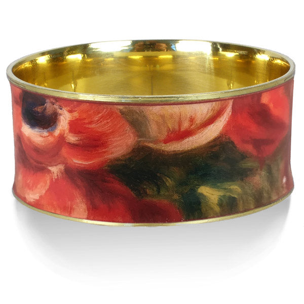 Renoir Anemones bangle, wide