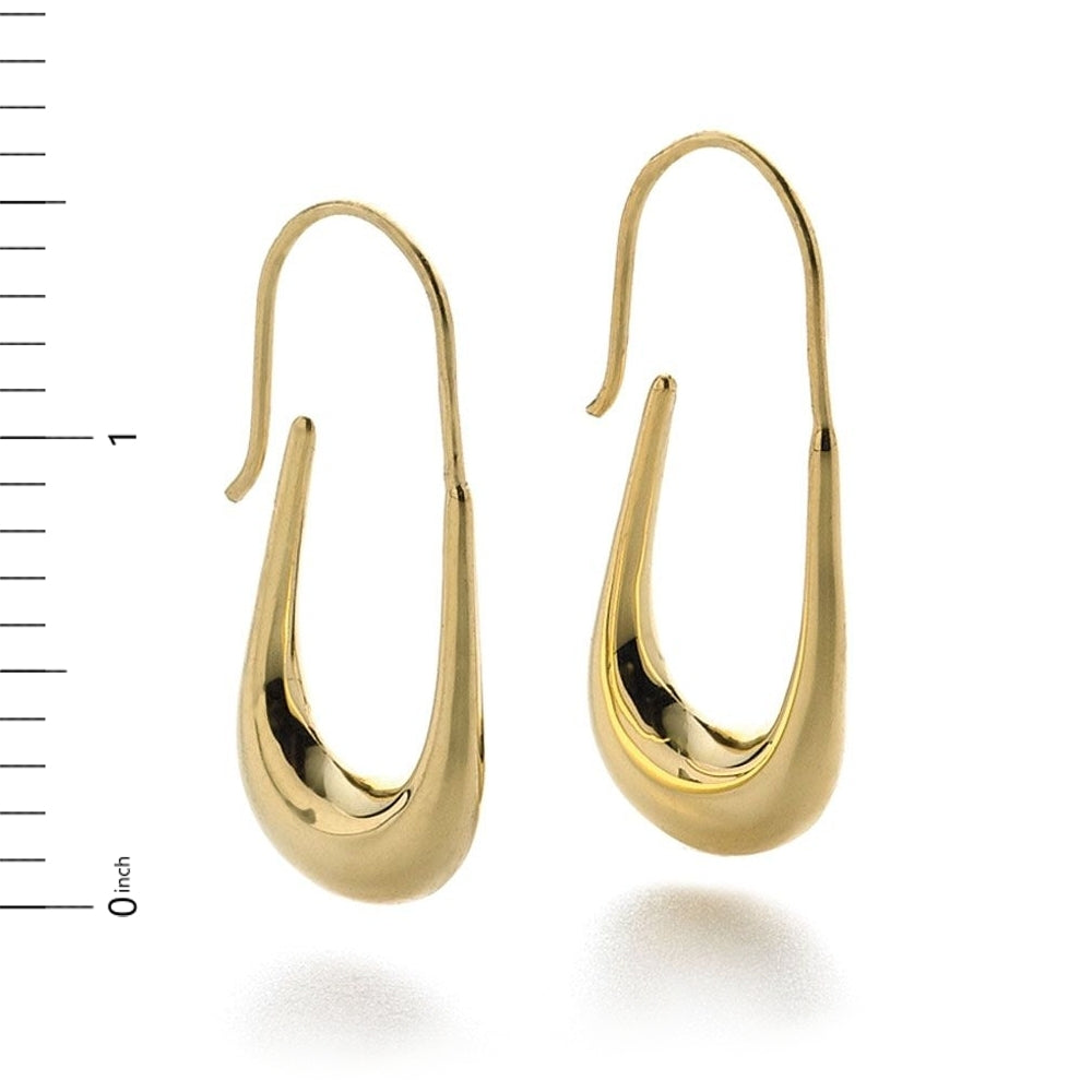 Cypriot Earrings Bright Gold Finish